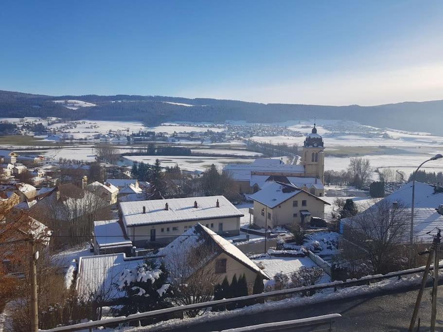 Logis Des Bouchons Lägenhet Morteau Exteriör bild